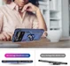 Xiaomi Poco X4 Pro Hoesje Hybride Kickstand Back Cover Blauw afbeelding 3