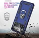 Xiaomi Poco X4 Pro Hoesje Hybride Kickstand Back Cover Blauw afbeelding 4