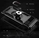 Google Pixel 7 Hoesje Hybride Kickstand Back Cover Zwart afbeelding 7