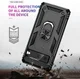 Google Pixel 7 Hoesje Hybride Kickstand Back Cover Zwart afbeelding 4