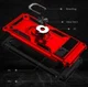 Google Pixel 7 Hoesje Hybride Kickstand Back Cover Rood afbeelding 6