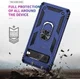 Google Pixel 7 Hoesje Hybride Kickstand Back Cover Blauw afbeelding 4