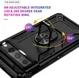 Google Pixel 7 Pro Hoesje Hybride Kickstand Back Cover Zwart afbeelding 5