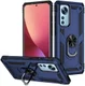 Xiaomi 12 / 12X Hoesje Hybride Kickstand Back Cover Blauw afbeelding 1