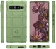 Google Pixel 7 Pro Hoesje Shock Proof Rugged Shield Back Cover Groen afbeelding 8