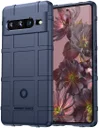 Google Pixel 7 Pro Hoesje Shock Proof Rugged Shield Back Cover Blauw