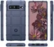 Google Pixel 7 Pro Hoesje Shock Proof Rugged Shield Back Cover Blauw afbeelding 8