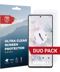 Rosso Google Pixel 7 Ultra Clear Screen Protector Duo Pack afbeelding