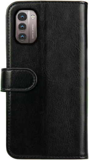 Rosso Element Nokia G21 / G11 Hoesje Book Cover Wallet Zwart afbeelding 2