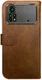 Rosso Element Xiaomi Poco X4 Pro Hoesje Book Cover Wallet Bruin afbeelding 2