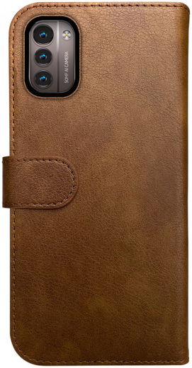 Rosso Element Nokia G21 / G11 Hoesje Book Cover Wallet Bruin afbeelding 2