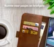 Rosso Element Motorola Moto G22 Hoesje Book Cover Wallet Bruin afbeelding 6