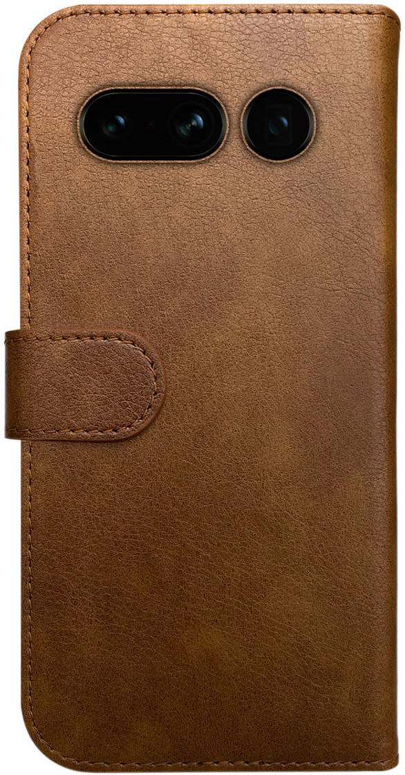 Rosso Element Google Pixel 7 Hoesje Book Cover Wallet Bruin afbeelding 2