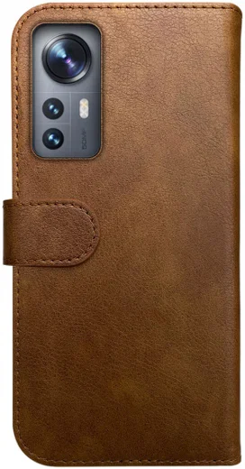 Rosso Element Xiaomi 12 / 12X Hoesje Book Cover Wallet Bruin afbeelding 2