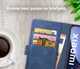 Rosso Element Xiaomi 12 / 12X Hoesje Book Cover Wallet Blauw afbeelding 10
