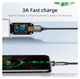 Essager 3A 540° Draaibare Magnetische Micro USB naar USB Kabel 2M afbeelding 5