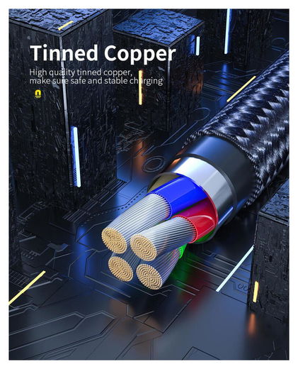 Essager 3A 540° Draaibare Magnetische Micro USB naar USB Kabel 2M afbeelding 11