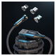 Essager 3A 540° Draaibare Magnetische Micro USB naar USB Kabel 2M afbeelding 12