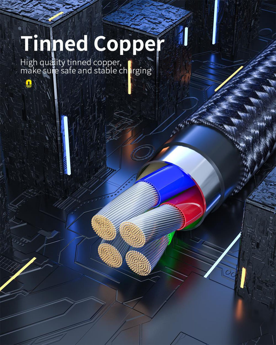 Essager 2A 540° Draaibare Magnetische USB-C naar USB Kabel 2M afbeelding 8