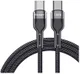 Essager 100W PD USB-C naar USB-C Snellaad Kabel 5A 2 Meter Grijs afbeelding 1