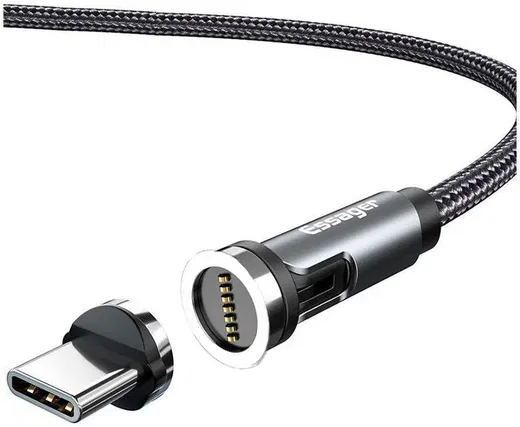 Essager 3A 540° Draaibare Magnetische USB-C naar USB Kabel 1M afbeelding 1