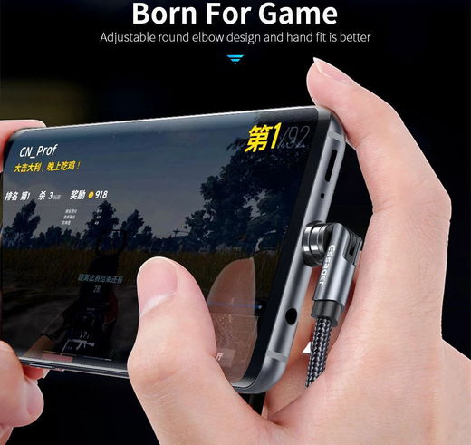 Essager 3A 540° Draaibare Magnetische USB-C naar USB Kabel 1M afbeelding 7