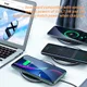 Essager 15W Draadloze Fast Charge Oplader met USB-C Kabel Wit afbeelding 5