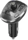 Essager Bluetooth 5.0 Muziek Transmitter met USB Autolader 17W Zilver afbeelding 1
