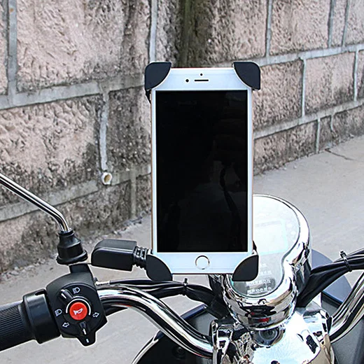 Essager Universele 360° Verstelbare Telefoonhouder voor Motor/Scooter afbeelding 3