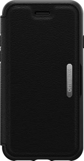 Otterbox Strada iPhone SE (2020/2022) / 8 / 7 Hoesje Echt Leer Zwart afbeelding 8
