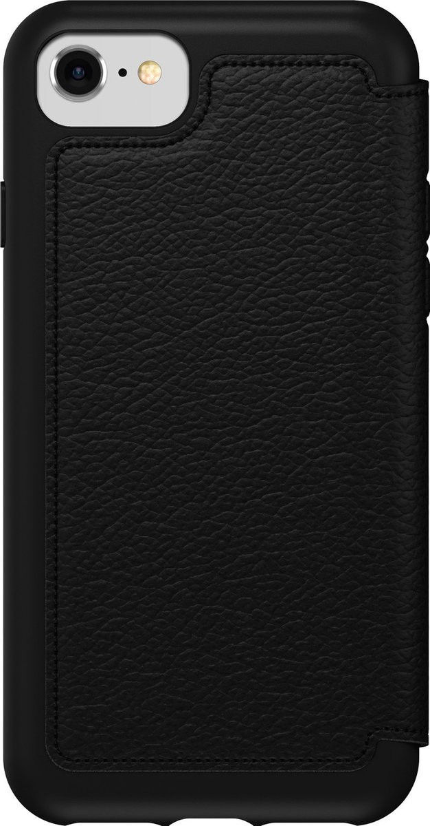Otterbox Strada iPhone SE (2020/2022) / 8 / 7 Hoesje Echt Leer Zwart afbeelding 9