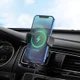 Hoco Voorruit/Dashboard/Ventilatierooster Houder Auto met Opladen 15W afbeelding 3