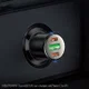 Hoco 3A Auto Snellader 45W PD & QC 3.0 + USB-C naar Lightning Kabel 1M afbeelding 3