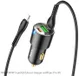 Hoco 3A Auto Snellader 45W PD & QC 3.0 + USB-C naar Lightning Kabel 1M afbeelding 5