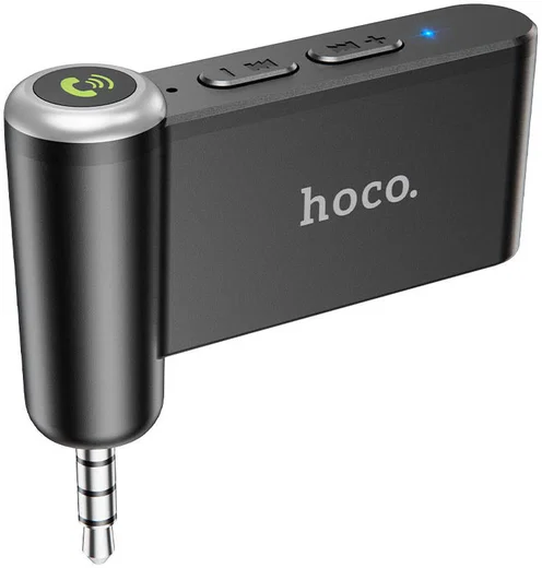 Hoco Bluetooth 5.0 Audio Receiver Auto met 3.5mm Jack AUX Aansluiting afbeelding 2