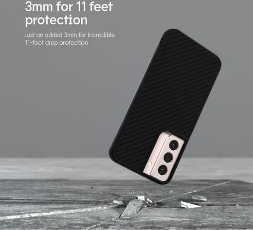 RhinoShield SolidSuit Samsung Galaxy S22 Hoesje Classic Zwart afbeelding 3