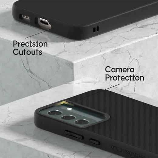 RhinoShield SolidSuit Samsung Galaxy S22 Hoesje Classic Zwart afbeelding 4