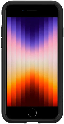 Spigen Ultra Hybrid iPhone SE (2020/2022)/8/7 Hoesje Transparant Zwart afbeelding 4
