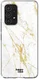 HappyCase Samsung Galaxy A53 Hoesje Flexibel TPU Wit Marmer Print afbeelding 1