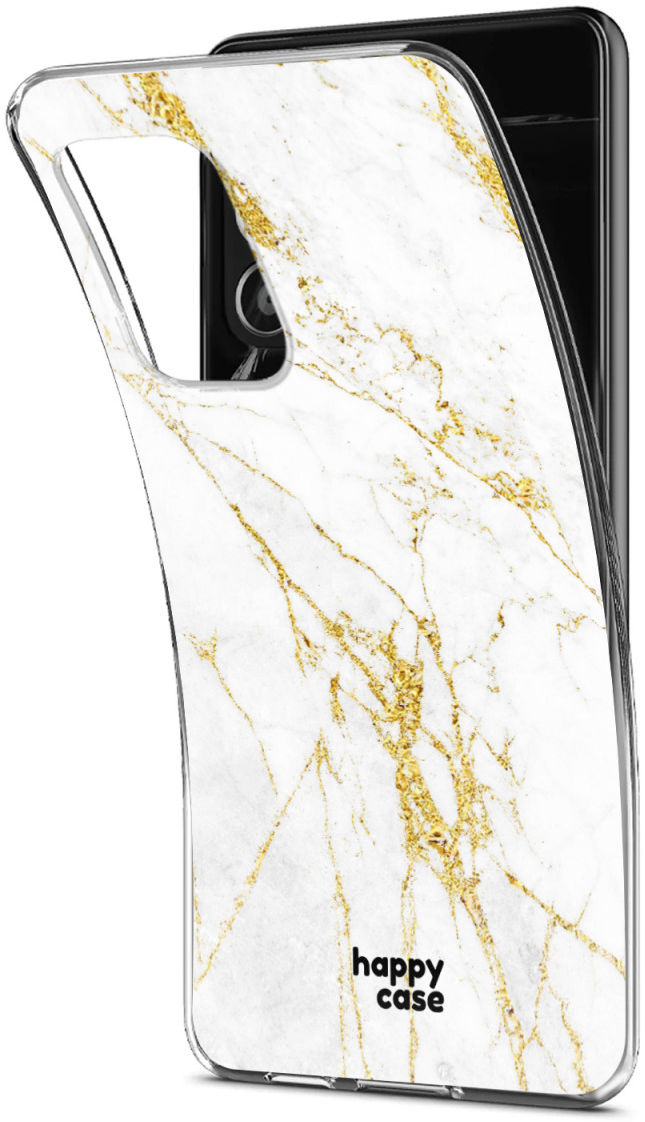 HappyCase Samsung Galaxy A53 Hoesje Flexibel TPU Wit Marmer Print afbeelding 7