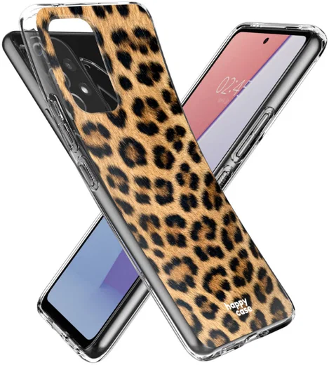 HappyCase Samsung Galaxy A53 Hoesje Flexibel TPU Wilde Panter Print afbeelding 6
