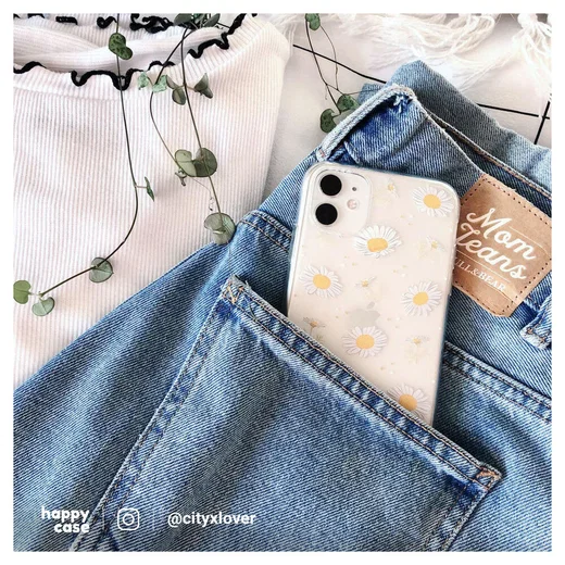HappyCase Samsung Galaxy A53 Hoesje Flexibel TPU Bloemen Print afbeelding 4