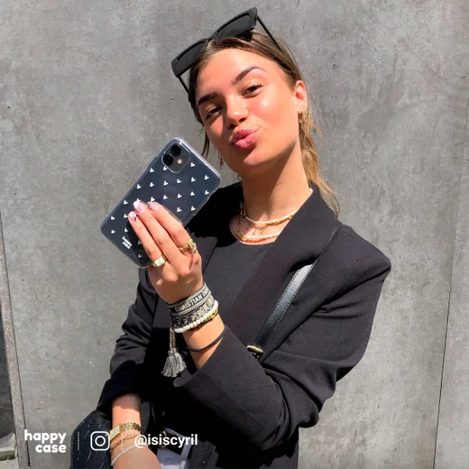 HappyCase Samsung Galaxy A13 Hoesje Flexibel TPU Hartjes Print afbeelding 7