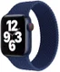 Apple Watch Bandje - 1-10/SE/Ultra - 49/46/45/44/42MM - Geweven - Maat M - Blauw afbeelding 1