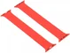 Apple Watch Bandje - 1-10/SE/Ultra - 49/46/45/44/42MM - Geweven - Maat M - Rood afbeelding 2