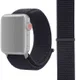 Apple Watch Bandje - 1-10/SE - 42/41/40/38MM - Nylon - Klittenband - Zwart afbeelding 2