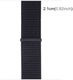 Apple Watch Bandje - 1-10/SE/Ultra - 49/46/45/44/42MM - Klittenband - Zwart afbeelding 4