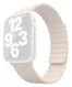 Apple Watch Bandje - 1-10/SE - 42/41/40/38MM - Magnetisch - Siliconen - Beige afbeelding 2
