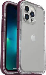 LifeProof Next Apple iPhone 13 Pro Hoesje Transparant / Paars afbeelding