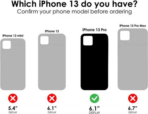 LifeProof Next Apple iPhone 13 Pro Hoesje Transparant / Paars afbeelding 10